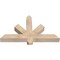 Ekena Millwork Kennewick Smooth Timber Gable Bracket, Douglas Fir, 36"W x 21"H x 3 1/2"D x 3 1/2"F, 14/12 Pitch GBW036X21X0404KEN00SDF - alternate 3